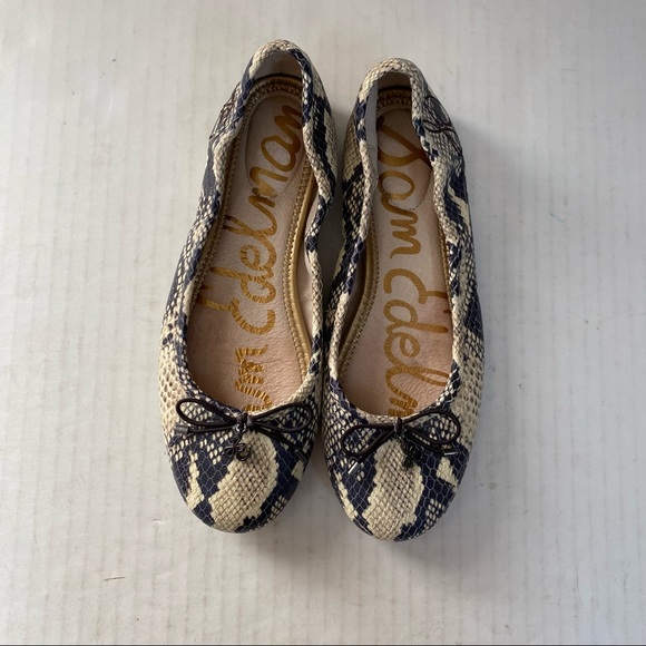 Sam Edelman Felicia Snakeskin Ballet Flat - Picture 10 of 14